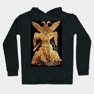 Mystical Mistress (version 3). Mystic and occult design. Hoodie